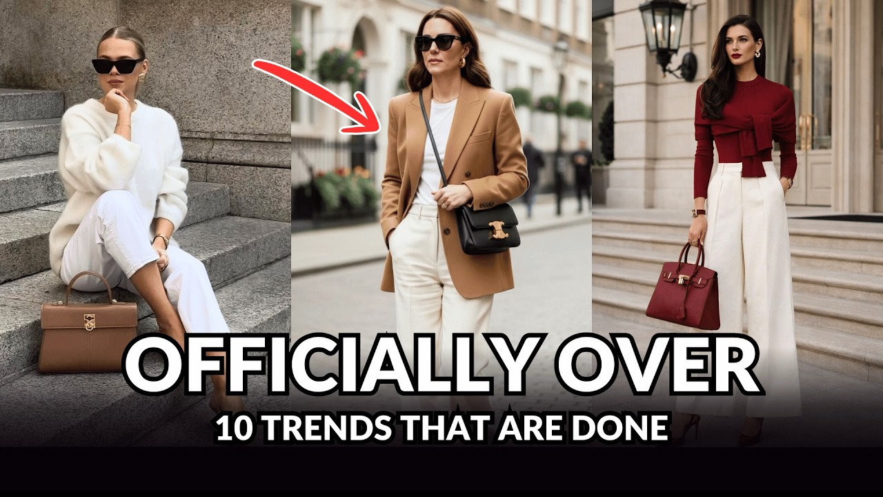10 модных трендов, которые официально вышли из моды! | OUT OF STYLE 2026