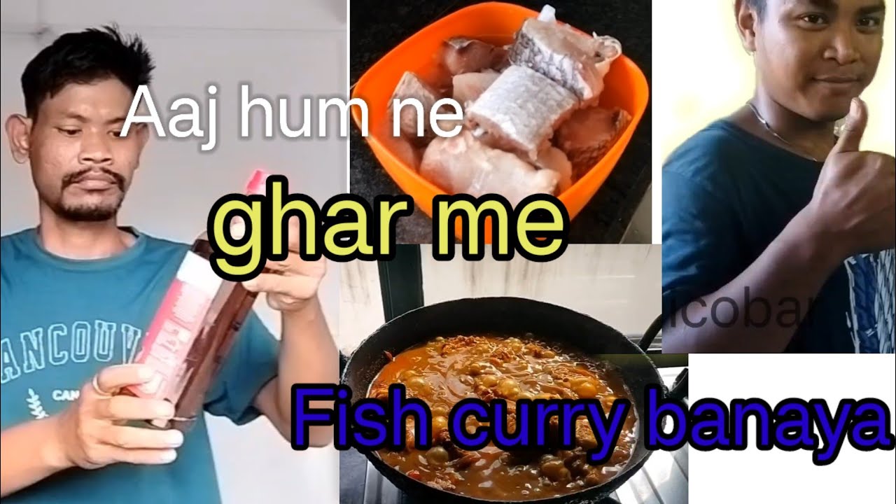 Aaj Ghar Par Banayi Maine Fish Curry