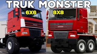 TRUK MONSTER 6x6 8x8 KENWORTH K500