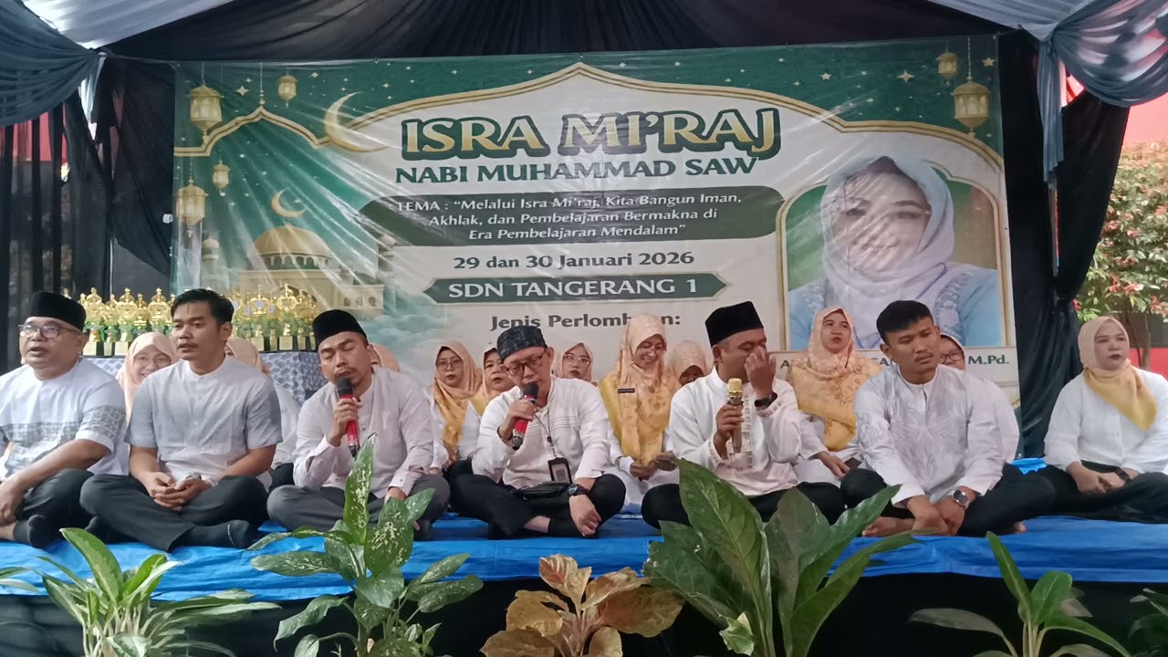 PEMBACAAN TAHLIL TAHMID DZIKIR @SdnTangerang1 #isramirajnabimuhammad 