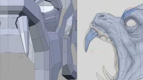 Timelapse: Creature Head-Montage Studio