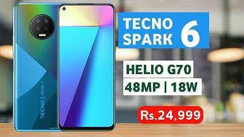 Tecno Spark 6 Price In Pakistan With Complete Review | Helio G70,48MP & 18W Fast |Tecno Gaming Phone