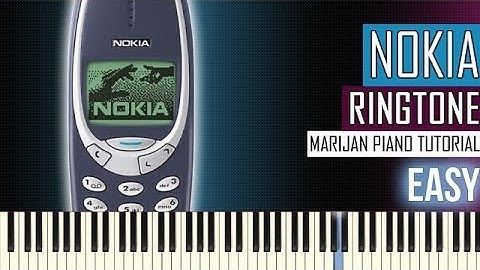 How To Play: Nokia 3310 - Ringtone Tune | Piano Tutorial EASY