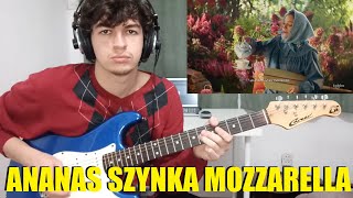 Video thumbnail of "Ananas, szynka, mozzarella - wersja rockowa (Sanah i Żabka)"