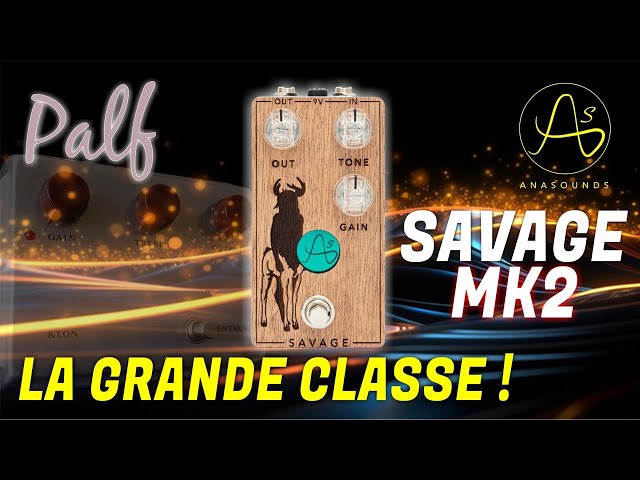 Anasounds SAVAGE MK2: The French KLON Centaur! - YouTube