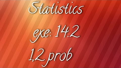 A.P/T.S 10th maths- Statistics- exe:14.2-1,2 prob