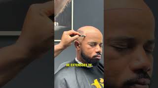 Barbeiro ARRANCA cabelo FALSO do cliente NA HORA! 😱💈