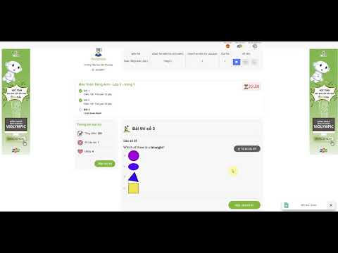 Video Violympic Toán Tiếng Anh lớp 2 vòng 1 năm học 2019 -... - youtube