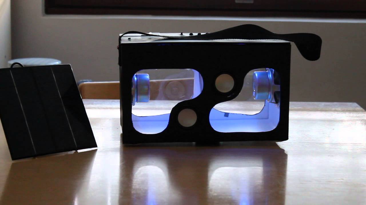 solar powered boombox