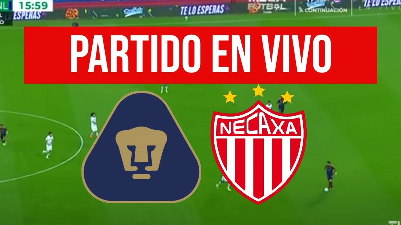 PUMAS vs NECAXA en VIVO| LIGA MX | CLAUSURA 2024 - YouTube