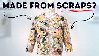 Sewing a floral jacket from fabric scraps! (oh boy... what a ride) by Thoughtful Creativity - CRAFT, SEW, DIY 15,009 views 3 months ago 18 minutes