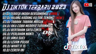 DJ TIKTOK TERBARU 2023 || DJ TERASA INDAH - KARNA BERSAMAMU SEMUA TERASA INDAH FULL BASS