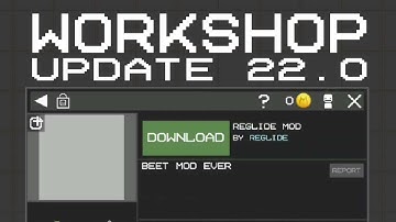 Update 22.0 | New workshop | Melon Sandbox