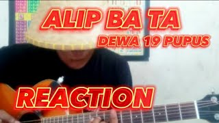 ALIP_BA_TA dewa 19 - pupus (gitar instrumental cover) REACTION #alipbatareaction #alipbata #guitar