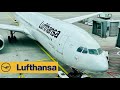 From 5 to 4 Stars - Business Class: Lufthansa Airbus A330-300 - Frankfurt - Dubai - LH630 (4K)