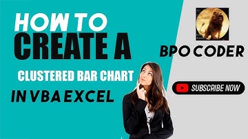 How to Create a Clustered Bar Chart in Excel Using VBA
