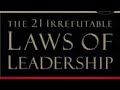 The 21 irrefutable laws of leadership audiobook