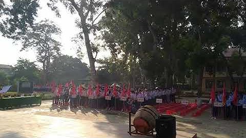 Màn diễu hành đón học sinh lớp 6 - Năm học 2020 - 2021