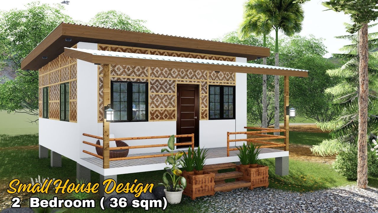 36 SQM | 2 BEDROOM | AMAKAN SMALL HOUSE DESIGN | with Floor Plan ...