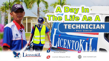 A day in Life as a Pest Control Technician