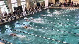 100FR Finals, 47.02 SCY, SPC Championships 2025, Lane 5, Daniel Chen