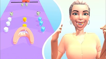 TEETH RUN 🦷 ⚡️All Levels Gameplay Android, iOS v.1