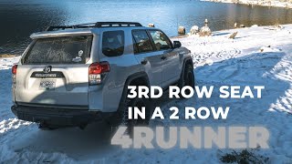 Sliding Cargo Out Third Row In on my 5th Gen 4runner