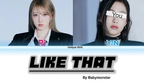 Babymonster - "Like that "song (sing with me)