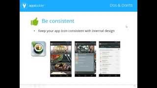 Dos & Don'ts of designing great app icons and splash images