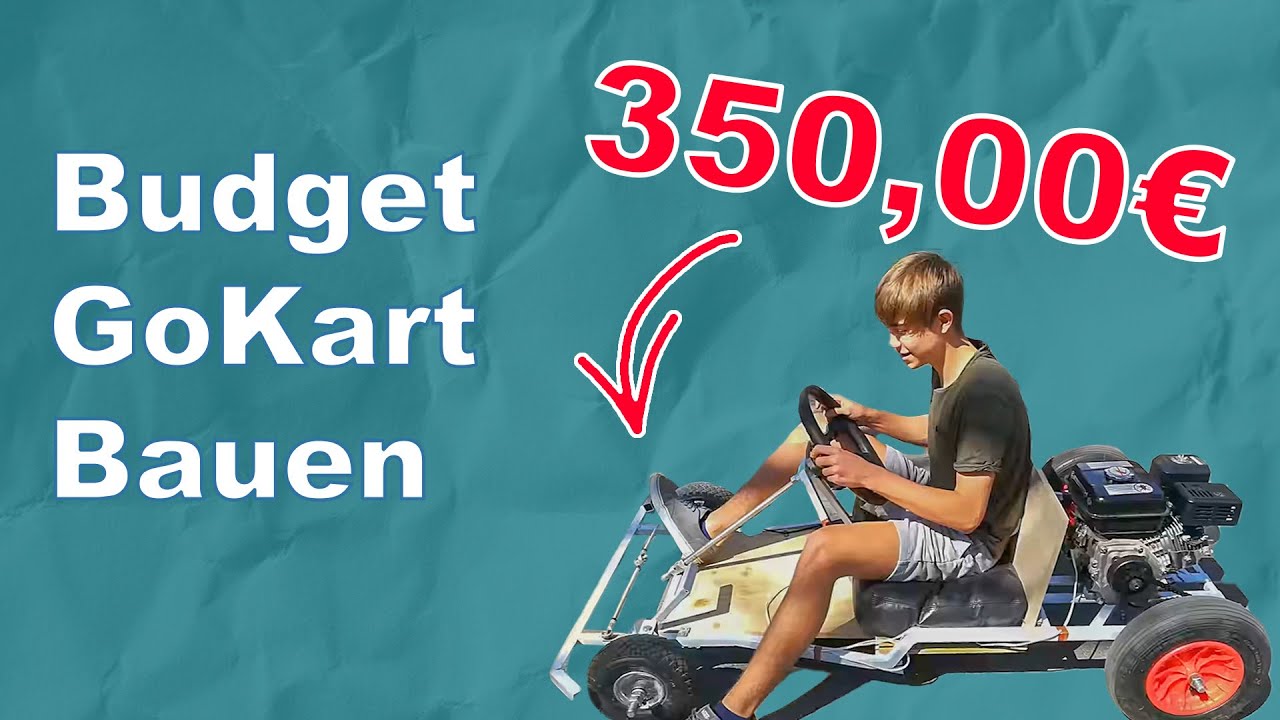 Budget GOKART mit 6,5 PS einfach selber bauen! 