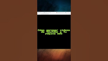 Cómo insertar videos de Youtube en tu web #shorts #html #css3 #js #desarrolloweb