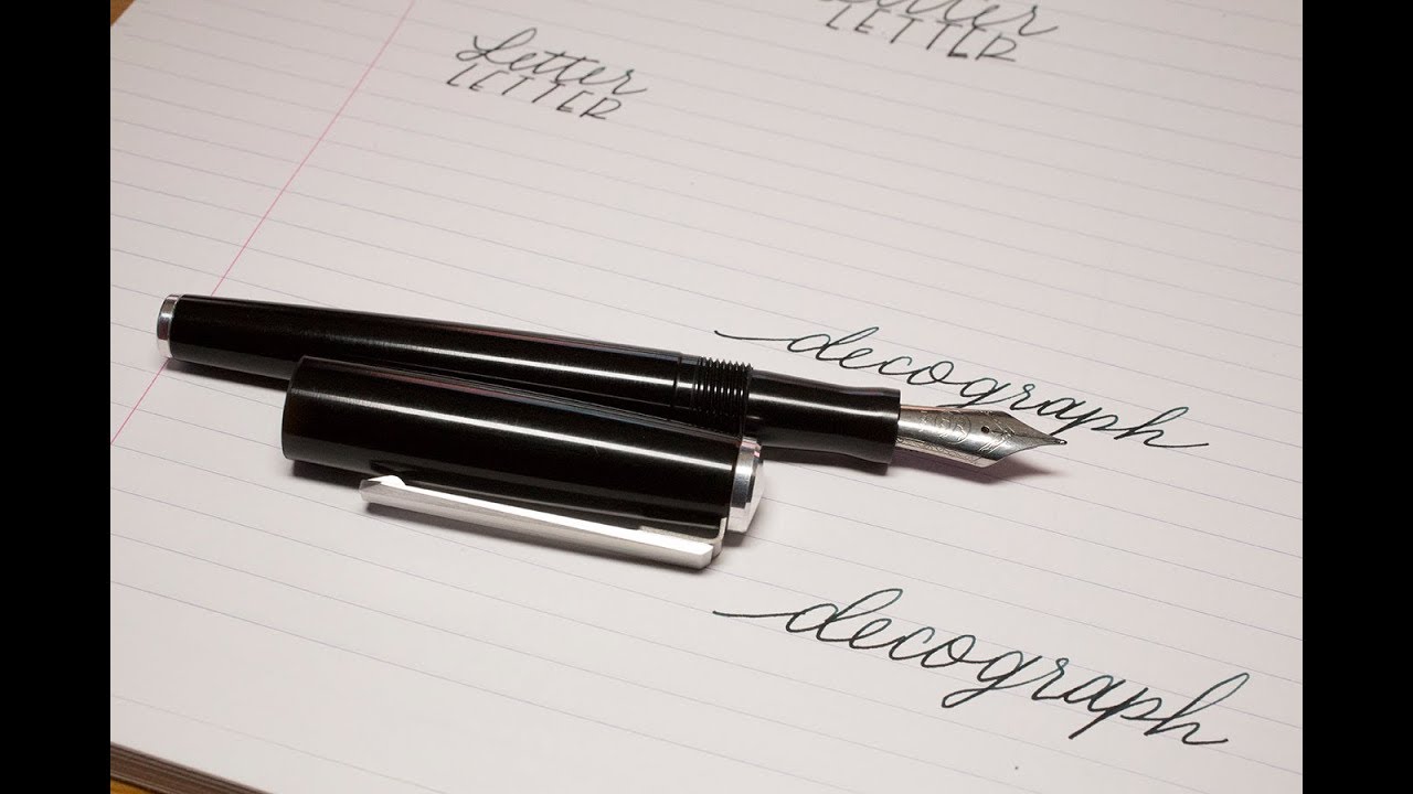 How To Eyedropper a Fountain Pen - Decograph