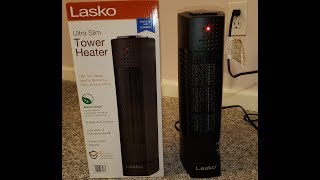Lasko Ultra Slim Tower Heater   KimTownselYouTube screenshot 5