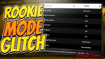 *WORKING NOW* NBA 2K20 MYCAREER ROOKIE DIFFICULTY &  NO FATIGUE GLITCH AFTER PATCH 12 | PS4 & XBOX