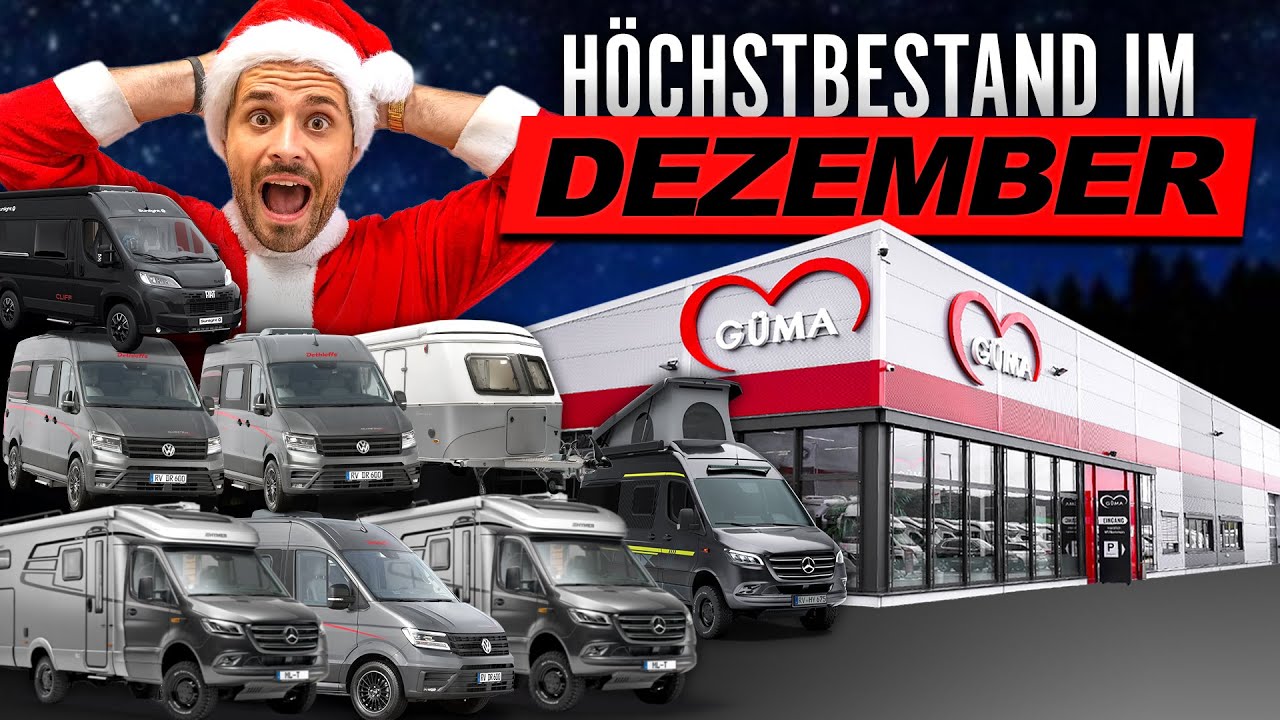 Höchstbestand im Dezember! Wohnmobile, Campervans, Verkaufszahlen & mehr... | Hofrunde Wertheim
