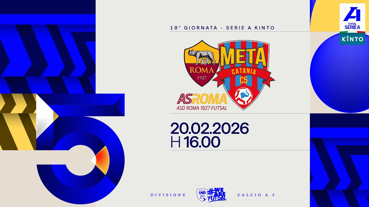 Roma 1927-Covei Meta Catania Bricocity 2-4 | 19ª giornata | Serie A KINTO 2025/2026