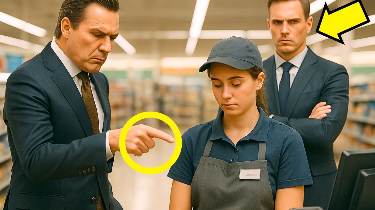 EMPRESARIO HUMILLA A LA CAJERA DEL SUPERMERCADO… PERO SE CONGELA AL SABER QUIÉN ES SU JEFE