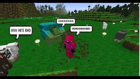 MINECRAFT:MUTANT ZOMBIE LUCKY BLOCK CHALLENGE GAMES- Minecraft Mutant Creatures Mod-Modded Mini Game