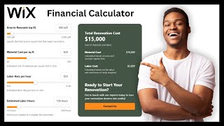 How to Create Interactive Financial Calculator in Wix [QUICK GUIDE] screenshot 4