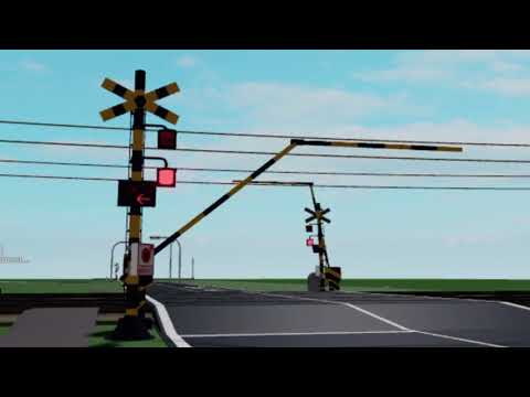 Railway Crossing Japanese Level Crossings Roblox Youtube - traffic lights railroad crossing roblox