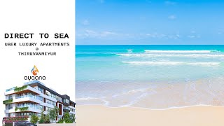 Direct to Sea UBER LUXURY APARTMENT @ Thiruvanmiyur, ECR, Chennai