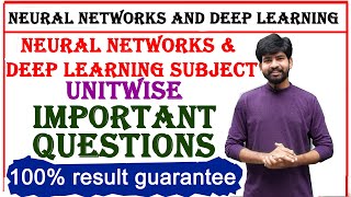 neural networks and deep learning subject important questions jntuh btech r18, r20, r22 btech NNDL