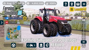 Farming Simulator 23 +80 Mods Map Farming Simulator 14 Remake | Map tour | Europe Map