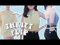 THRIFT FLIP ☆ upcycling old shirts, polos, etc. // easy, beginner friendly diy
