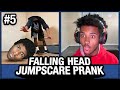 Falling Head JUMPSCARE PRANK on Omegle #5