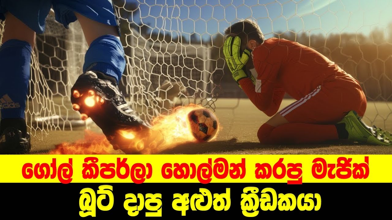 ගෝල් කීපර්ලා හොල්මන් කරපු මැජික් බූට් දාපු අළුත් ක්‍රීඩකයා | Sinhala Movie Review