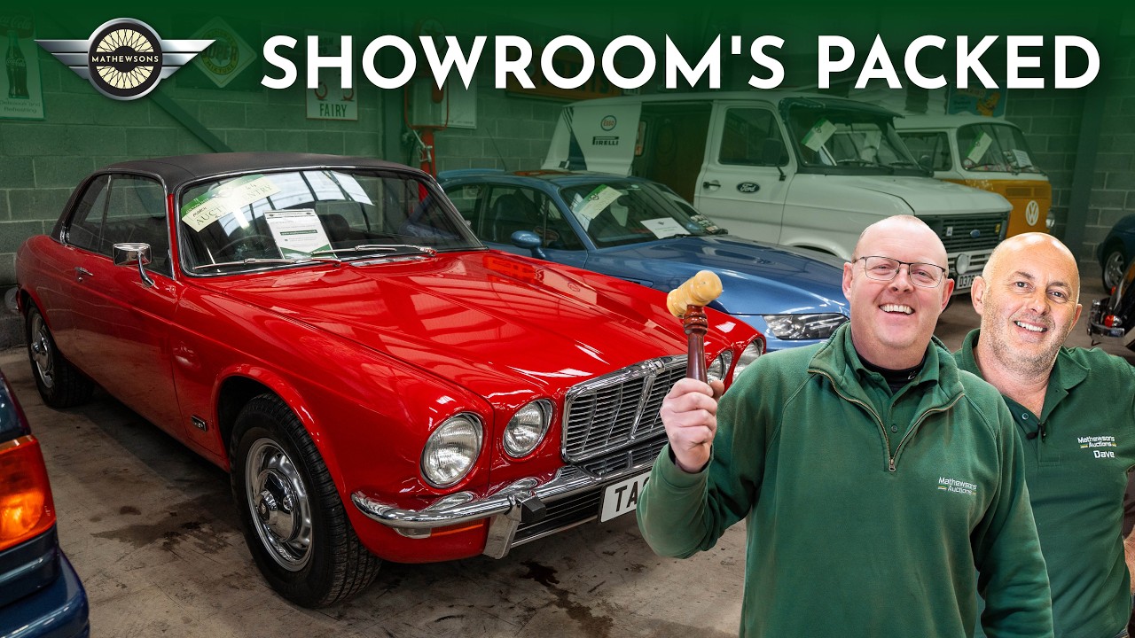 Hundreds of Classic Cars Heading to Auction | Full Showroom Tour