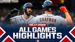 Highlights from ALL GAMES on 6/17 (Corbin Carroll's go-ahead SLAM, Cubs' 7-run inning and MORE!) screenshot 1