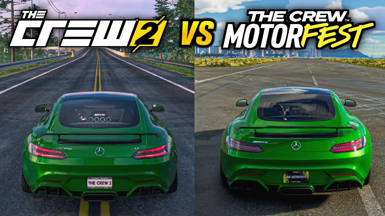 The Crew Motorfest vs The Crew 2 - Direct Comparison! Attention to