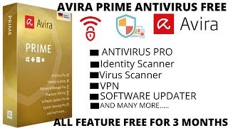 [FREE] AVIRA PRIME ANTIVIRUS+PAID VPN +ALL PRODUCTS FREE FOR 3 MONTHS 2020